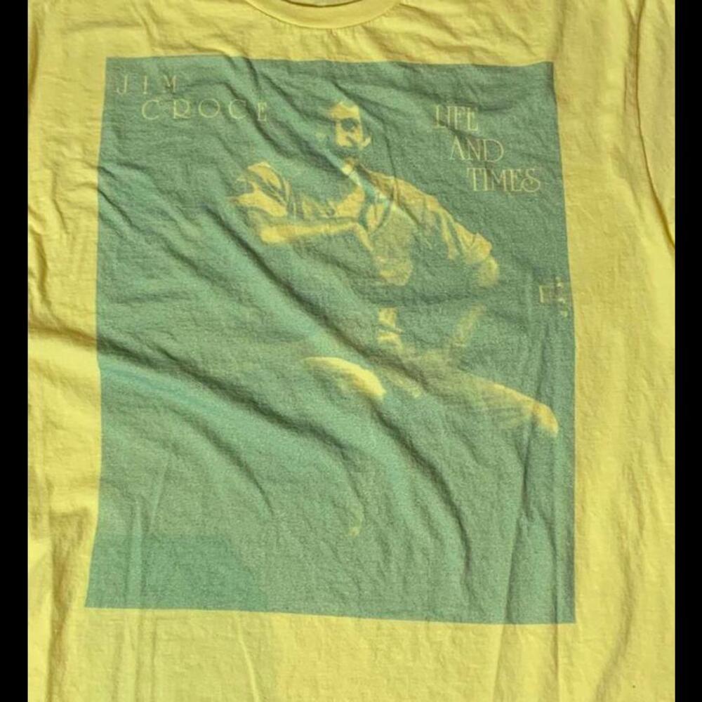 Jim Croce Preowned Large Band Tshirt